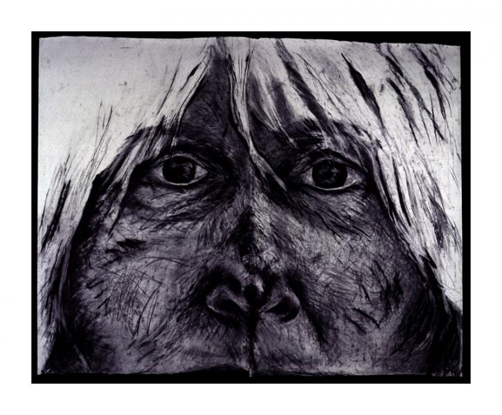 silenced, drawing by Pam Taggart