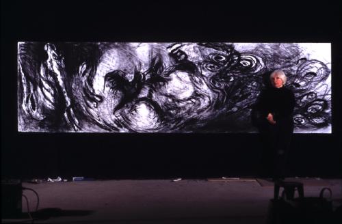 Genesis (Black & White) drawing by Pam Taggart