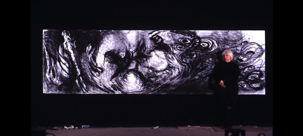 Genesis (Black & White) drawing by Pam Taggart